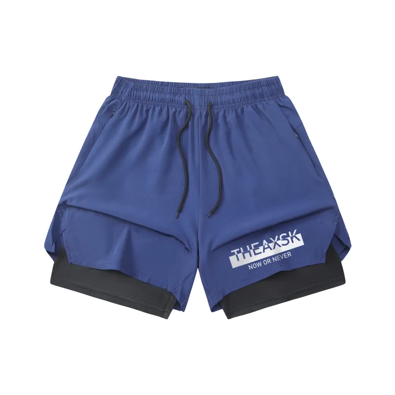 A.X.S.K Casual Shorts Unisex-12
