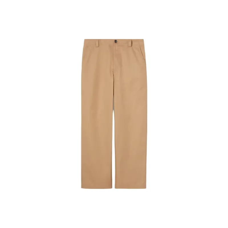 GUCCI Logo Detailed Straight Leg Trousers-0