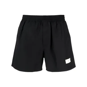 Y 3 Logo print Elasticated waist Track Shorts