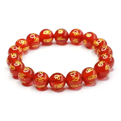 Ryukyu Natural Agate Bracelets Women's