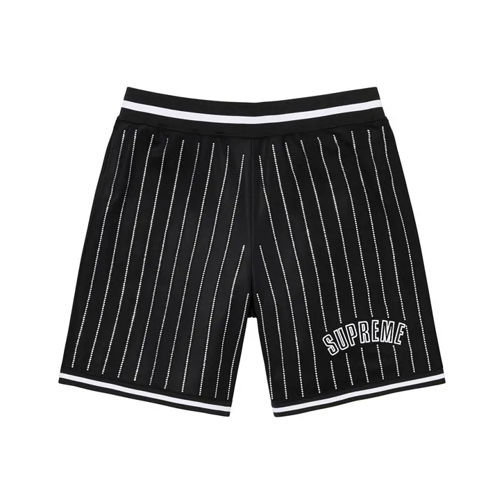 Supreme Rhinestone Stripe Basketball Short-2