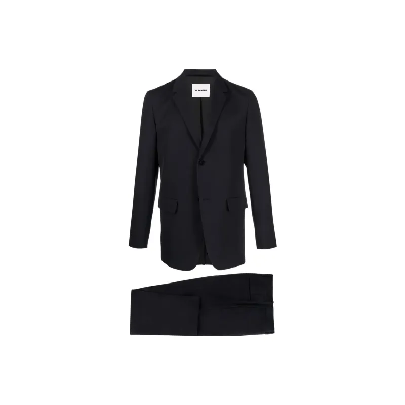 JIL SANDER Business Suits Men Black-0