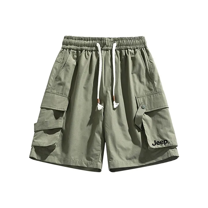 Jeep Gorpcore Versatile Parachute Cargo Shorts Unisex-33