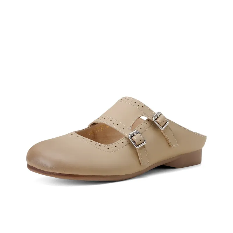 GOLDLION Abrasion Resistant Closed Toe Slippers Women's-8