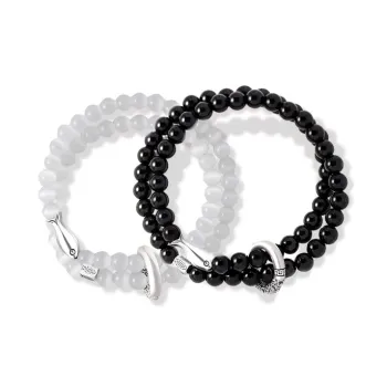 Lang Wind Obsidian Bracelets Unisex