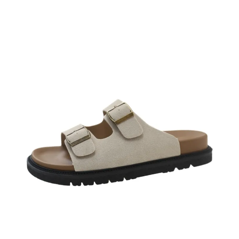 HUANAI Quiet, Slip Resistant, Odor Resistant Slide Slippers Women's-8