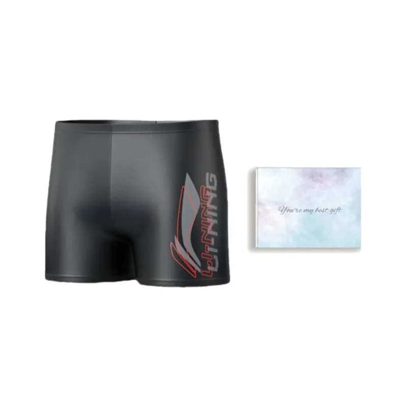LiNing Swimming Shorts Men's Black-399