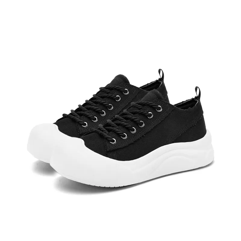 Gai Renpu Abrasion Resistant Breathable Height Increasing Low Top Casual Shoes Unisex-2
