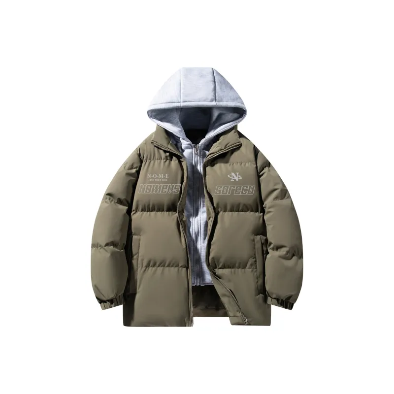 NOME Puffer Jacket Unisex Black-10