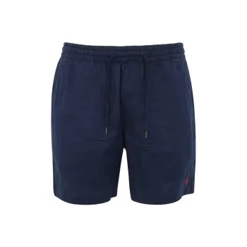 Polo Ralph Lauren Logo-embroidered Linen Deck Shorts