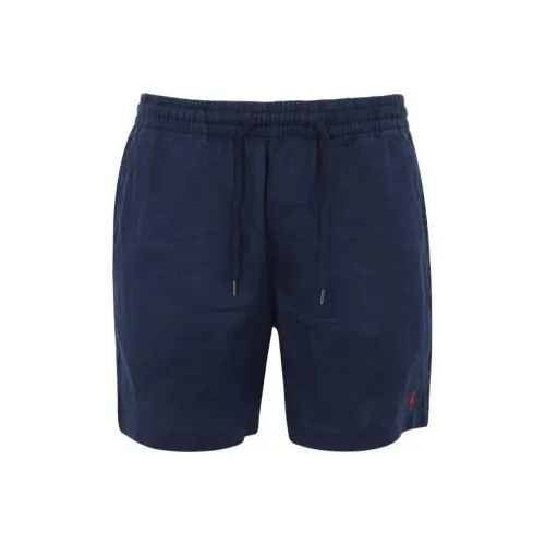 Polo Ralph Lauren Logo embroidered Linen Deck Shorts