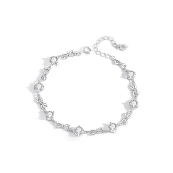Love Link 999 Fine Silver Bracelets Women's