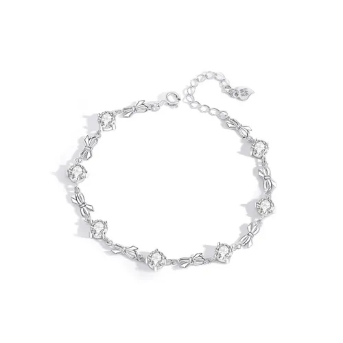 Love Link 999 Fine Silver Bracelets Women's