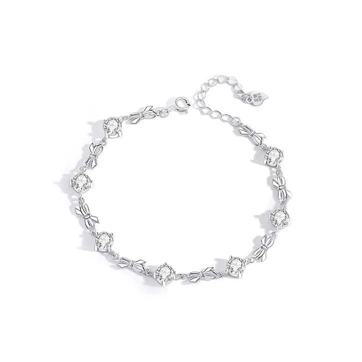 Love Link 999 Fine Silver Bracelets Women's-0