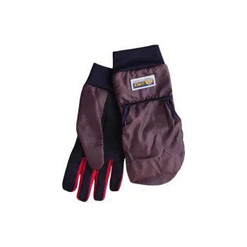ELMER BY SWANY Recycled Polyester, Synthetic Leather, Polyester Gloves Unisex Red