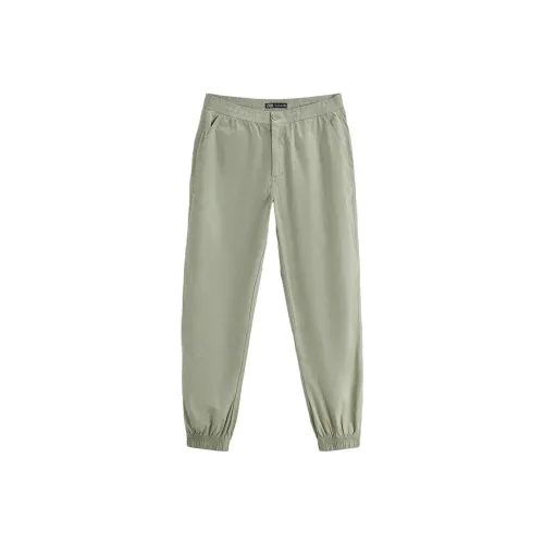 ZARA Casual Pants Men's Light Green
