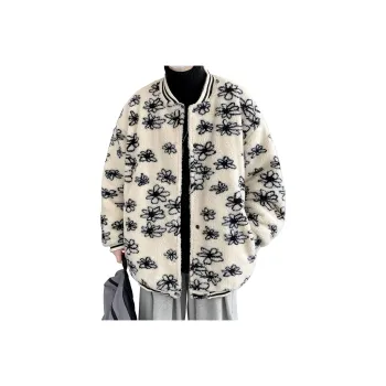 Ang2 Stu Puffer Jackets Unisex Apricot