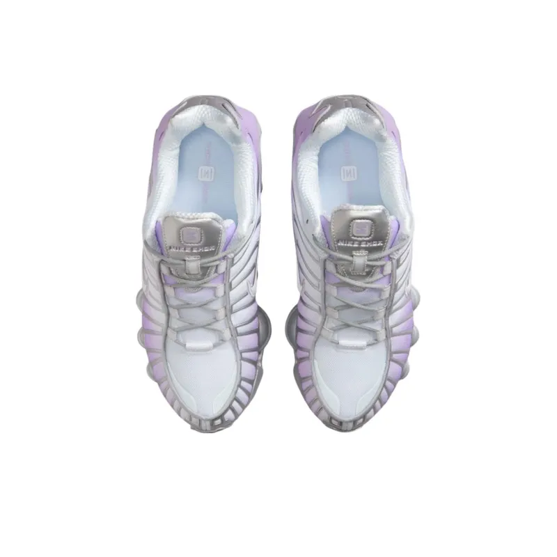 Nike Shox TL Series Anti Slip Wear Resistant Low Top Running Shoes Women's Purple-3
