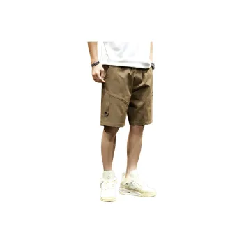 Tonlion Cargo Shorts Men's Dark Khaki