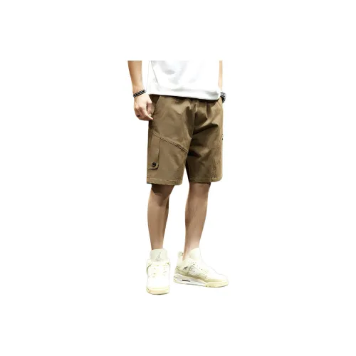 Tonlion Cargo Shorts Men's Dark Khaki