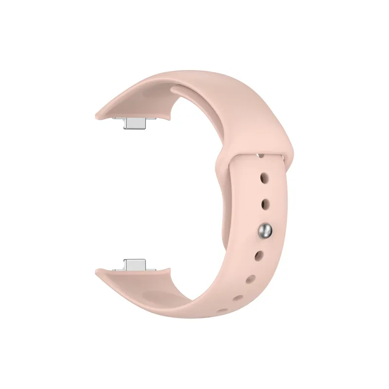 STEWPIGO Xiaomi Red Beige Compatibility Watch Band 226mm Silicone Material-19