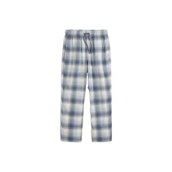 Hollister Casual Pants Men's Slate Gray Check