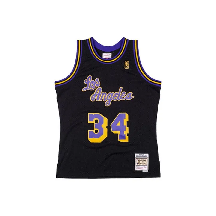 Mitchell Ness Basketball Jerseys Men Black-0