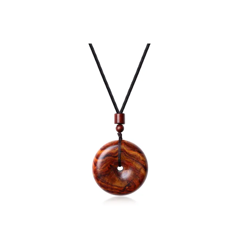 PUTUOSHANWENCHUANG Huanghuali Precious Wood Pendants Unisex-0