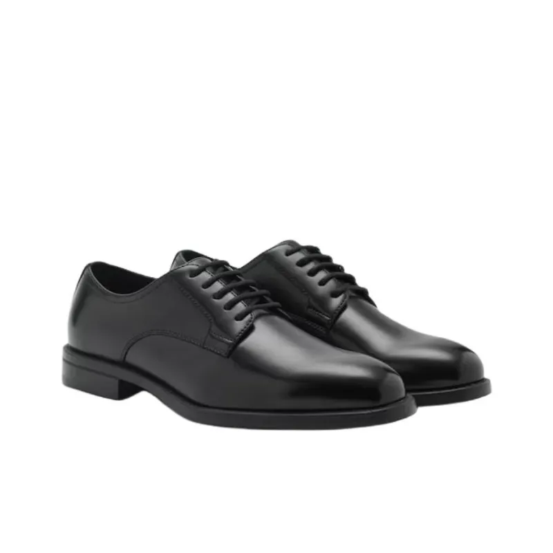 MANGO Dress Shoes Men Low Top Black-2