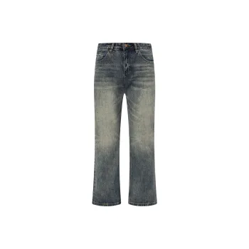 URS GGON Jeans Unisex Vintage Blue