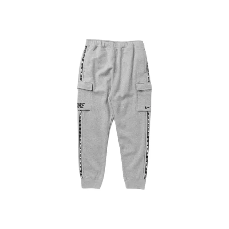 Nike Retro Sports Casual Pants Men's Gray-0