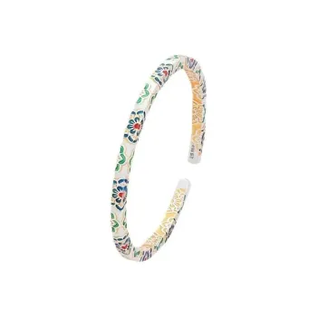 Lang Wind 999 Fine Silver Bangles Women's