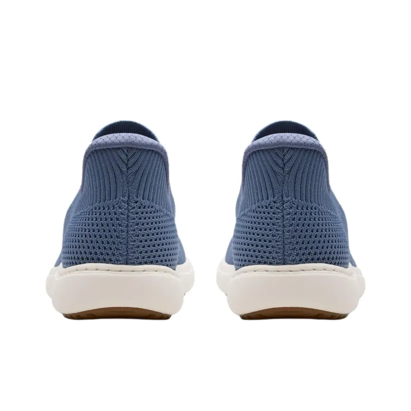 Clarks Nalle Step Breathable Low Top Casual Shoes Women's Blue Gray-4