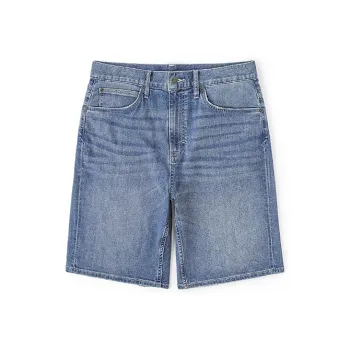 Lee Denim Shorts Men Medium Blue