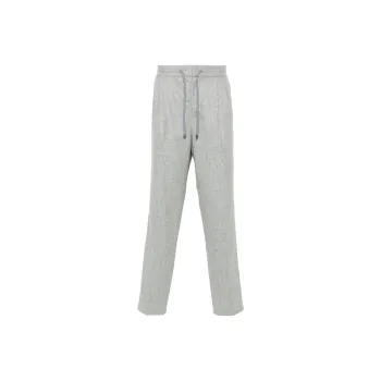 Brunello Cucinelli Drawstring Elastic Waist Pants
