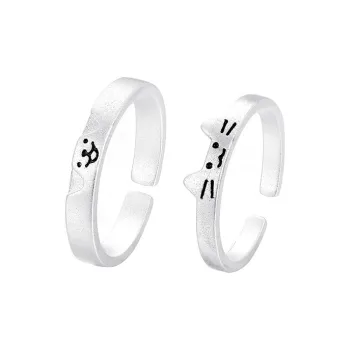 ALI THE FOX 999 Fine Silver Rings Unisex