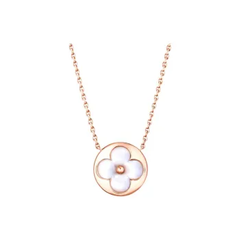 LOUIS VUITTON 18K Gold Necklaces Women's Pink Gold