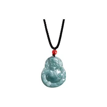HUISHI Glutinous Jade Necklaces Unisex