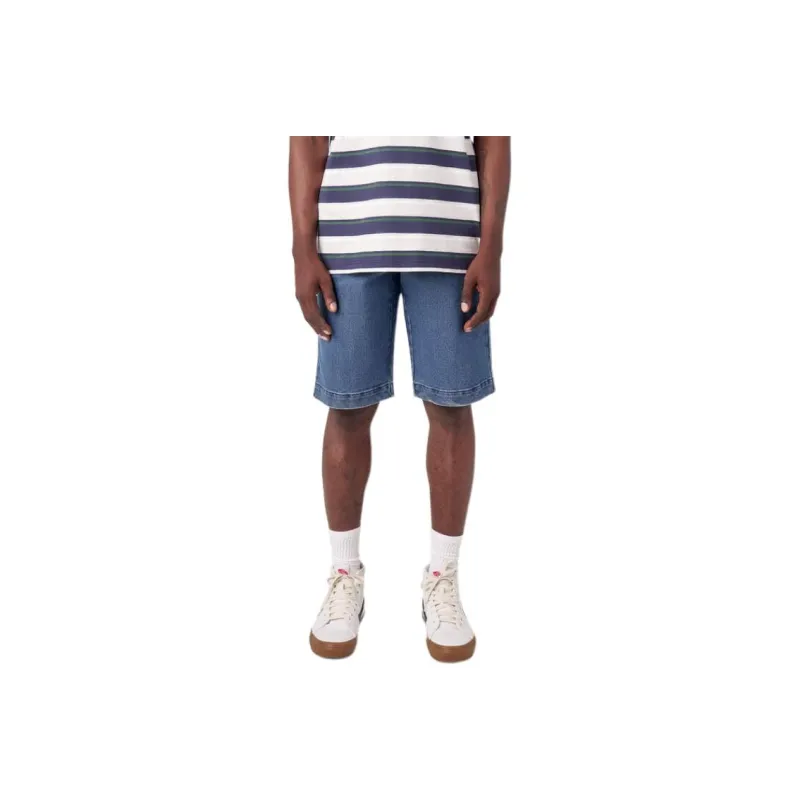 Dickies Denim Shorts Men's Light Blue-0