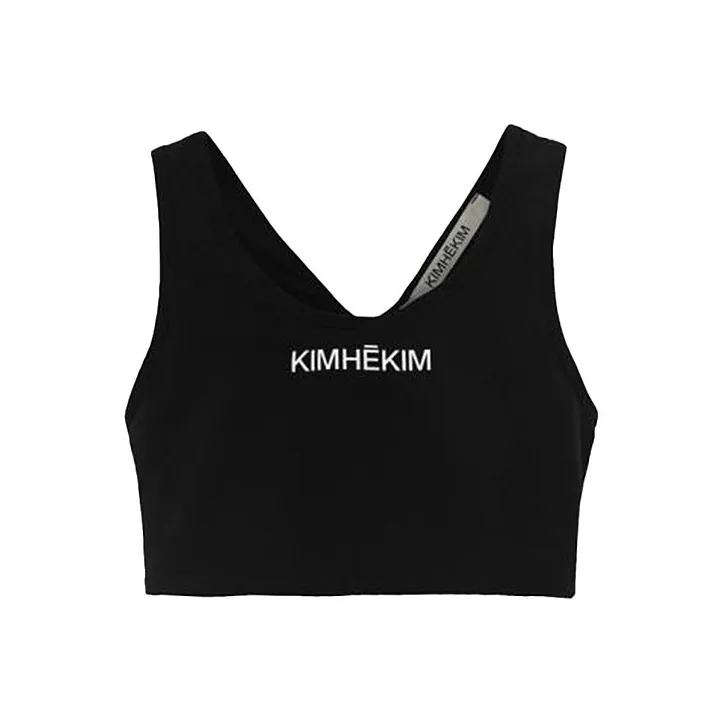 KIMHEKIM Tank Tops Women's Black-0