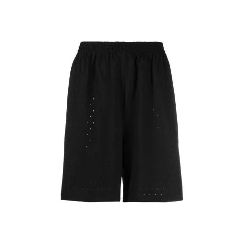 Balenciaga Casual Shorts Men Black
