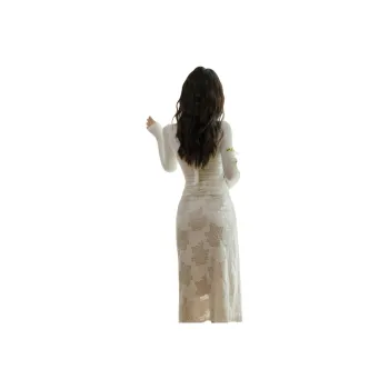 FLIM Long Sleeved Dress Women's White