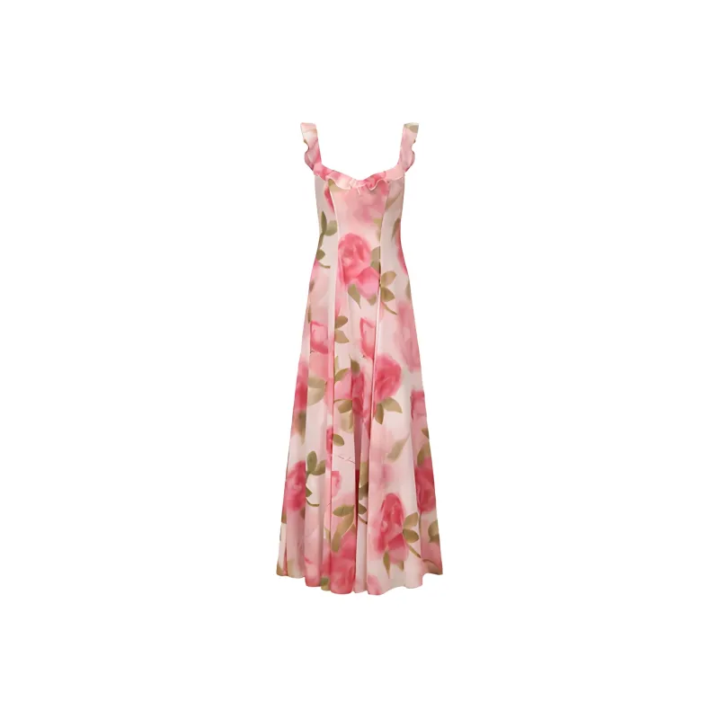 SECFLY OFFICIAL Slip Dress Women's Pink-1