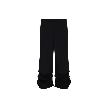 WE11DONE SS24 Casual Pants Men's Black