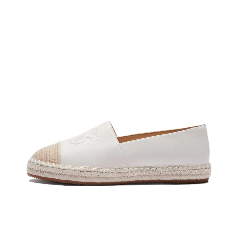 LE SAUNDA Espadrilles Women's Almond White/Sun Tanned Brown-4