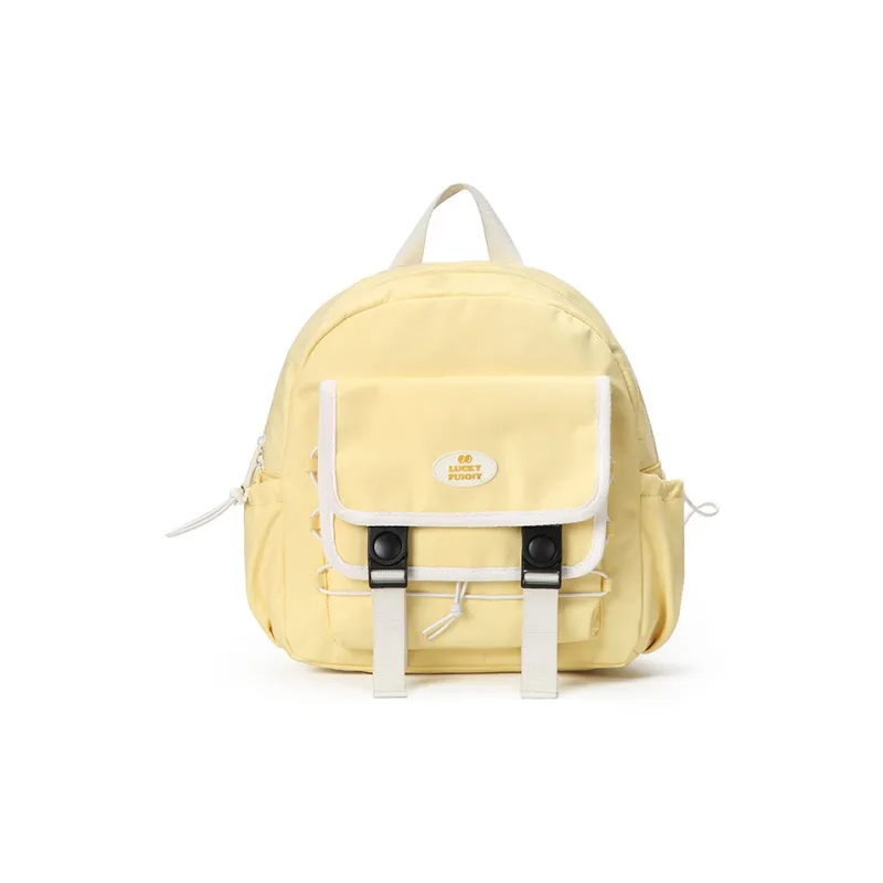 VANWALK Caterpillar Series Polyester Backpack Women's Yellow-7