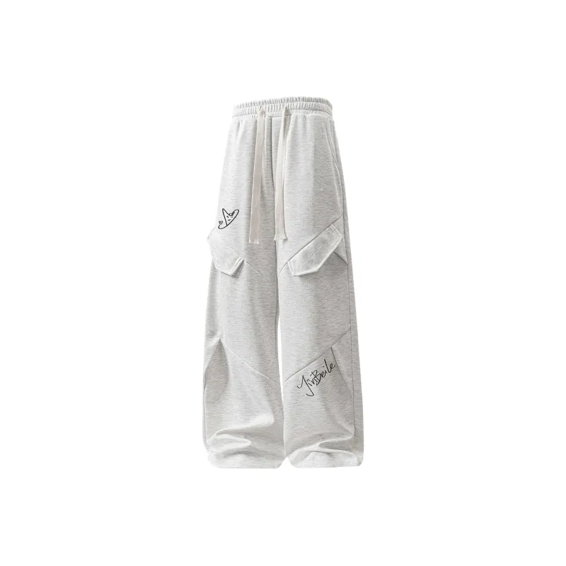 JINBEILE Casual Pants Unisex-5