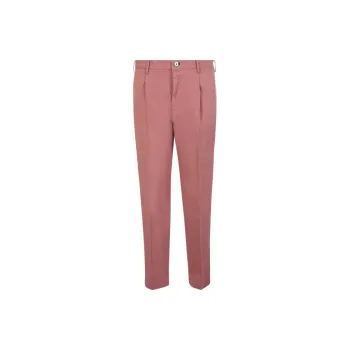 INCOTEX Cropped Tapered Trousers