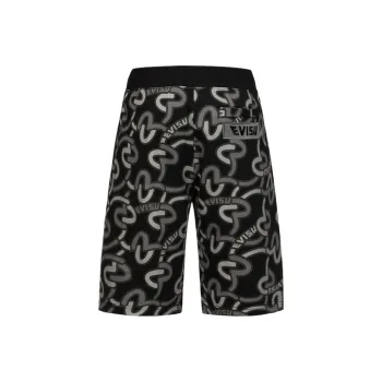EVISU Short Sweatpants Men's Black