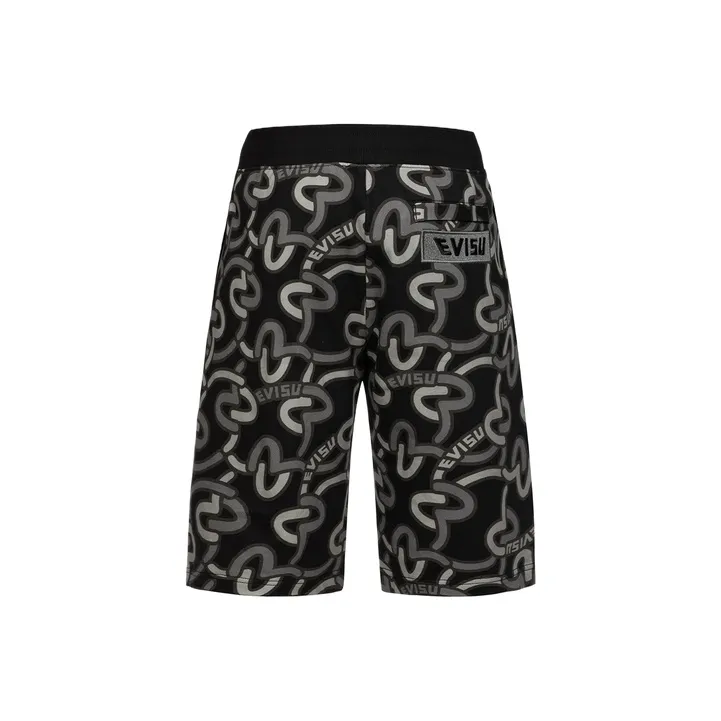 EVISU Short Sweatpants Men's Black-0